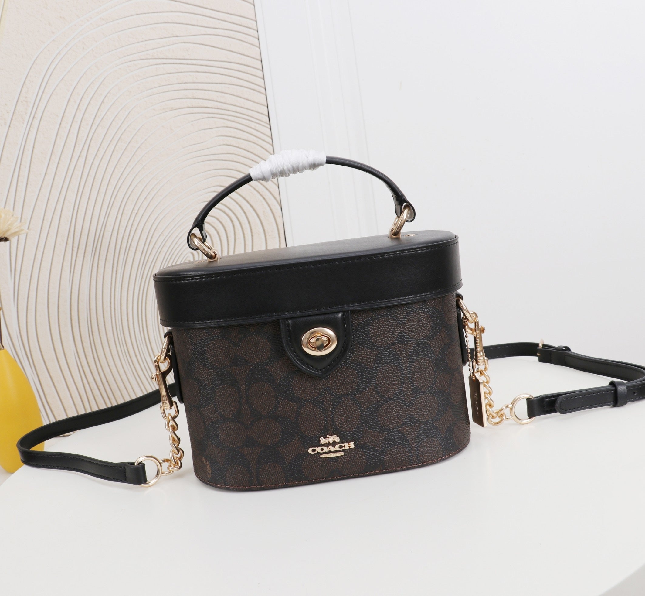 Top Handle Box Bag / Cosmetic Case