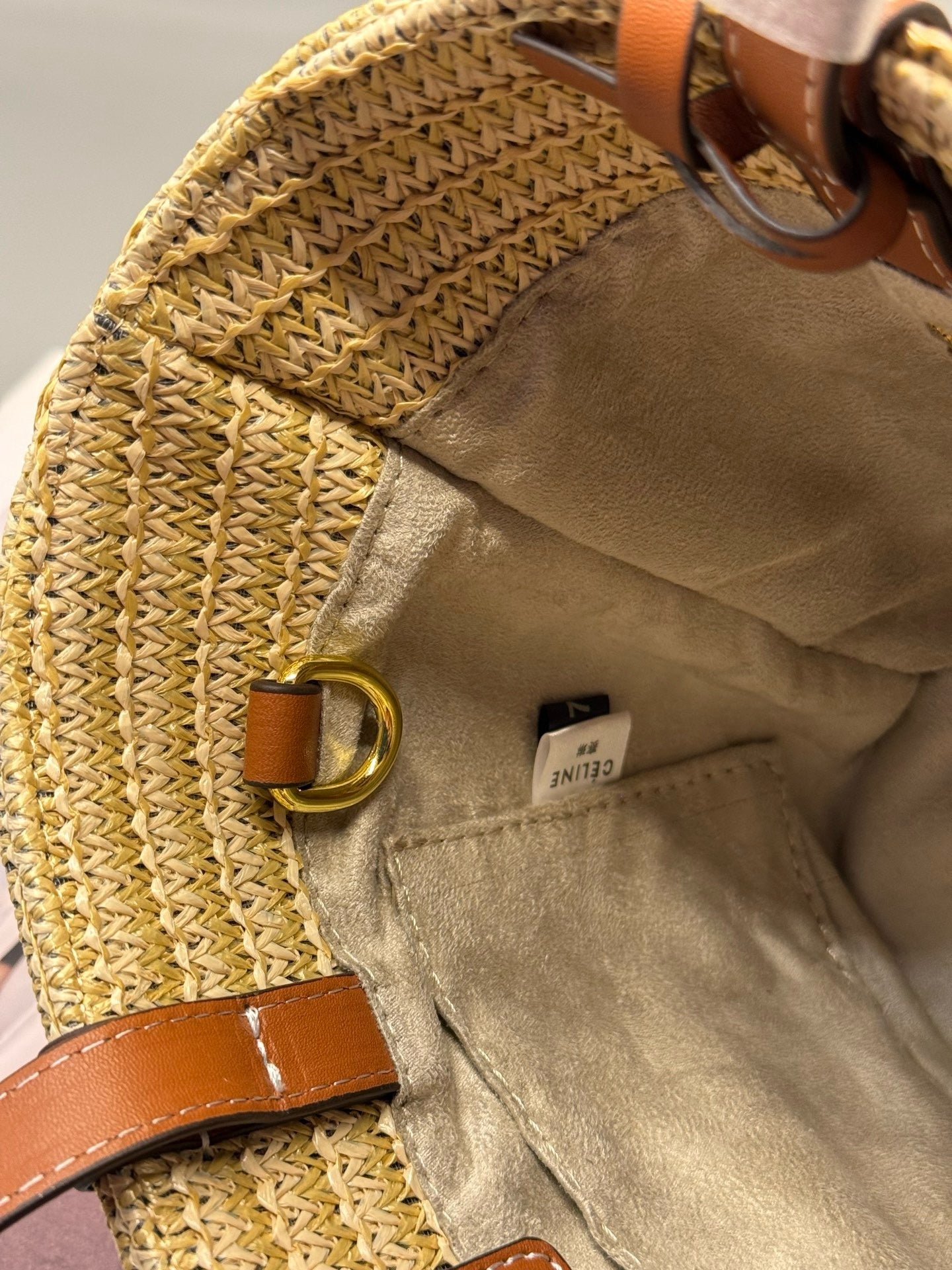 Raffia Handwoven Mini Tote Bag | Moroccan Craft