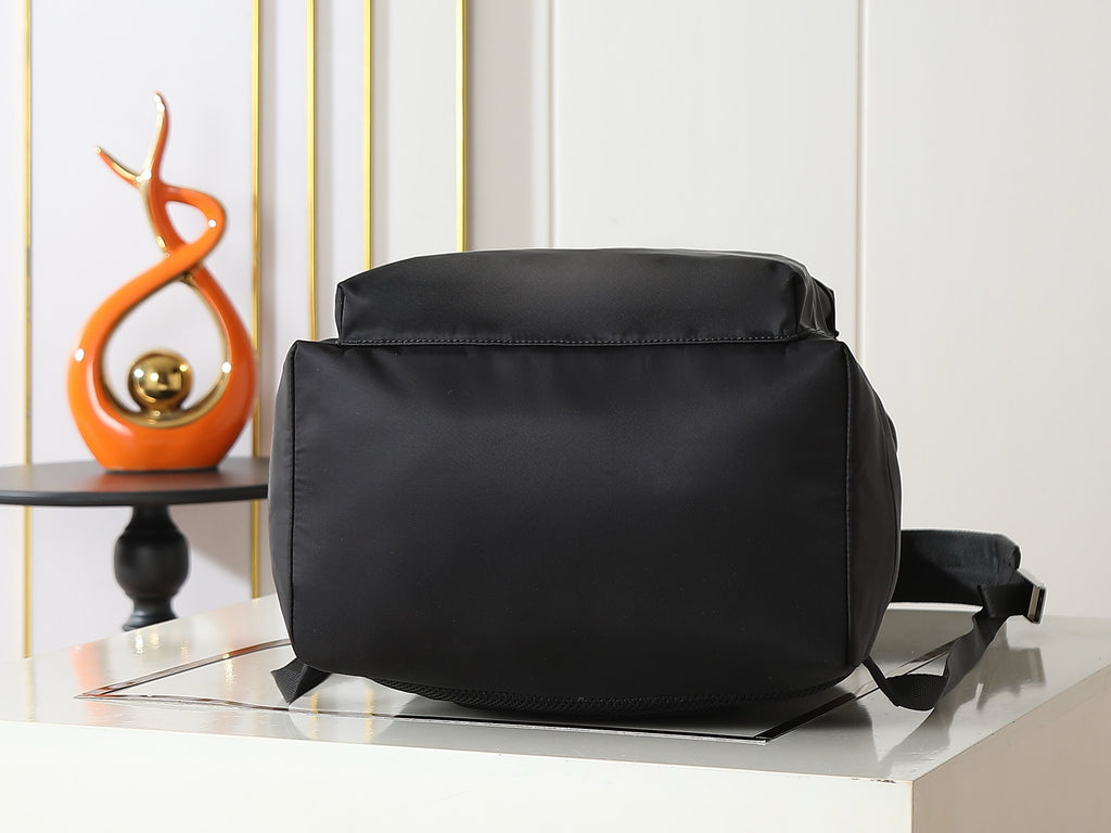 Saffiano Leather & Nylon Backpack