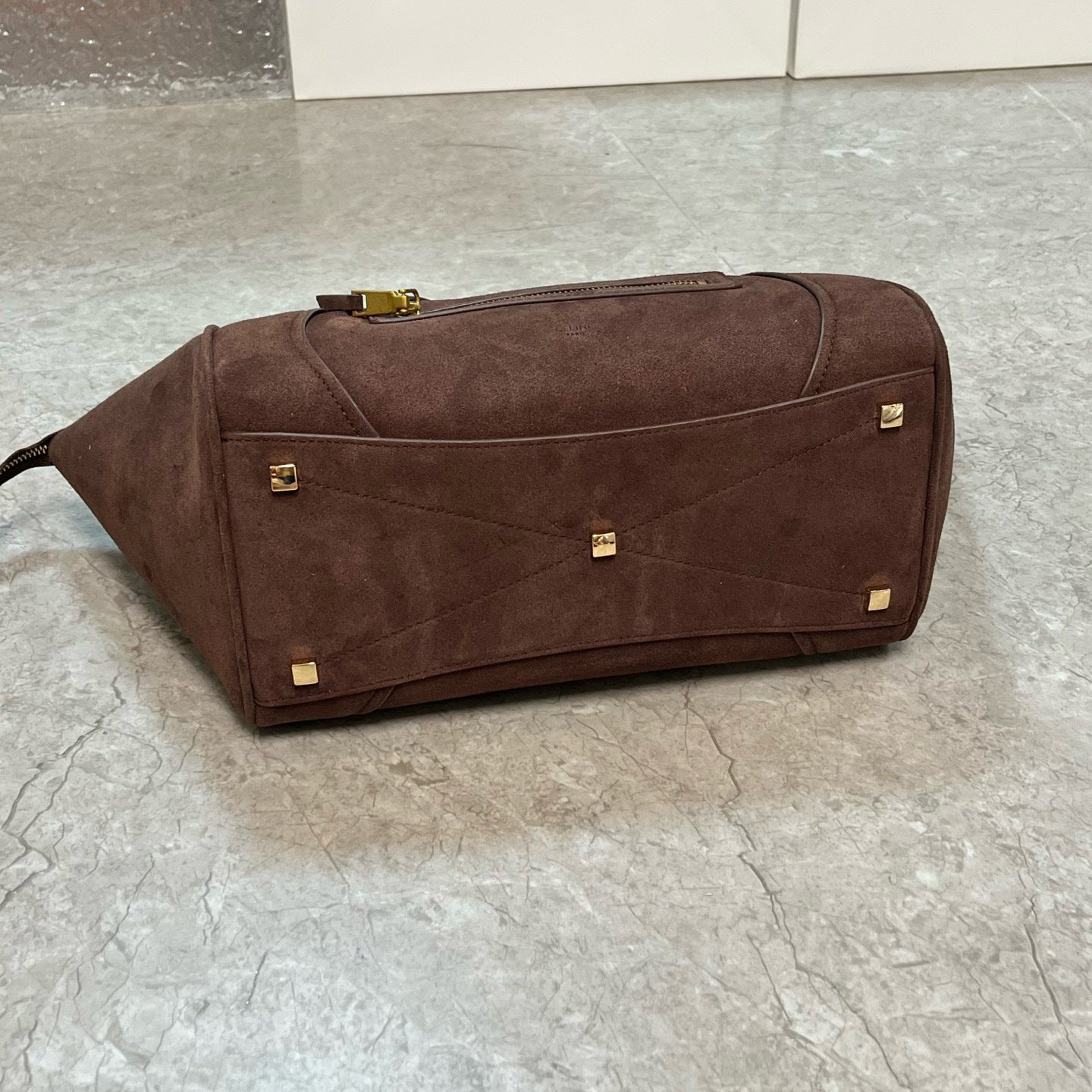 Structured Calfskin Tote Bag – Mini Size