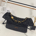 Medium Raffia & Leather Ola Handbag (Premium Quality)
