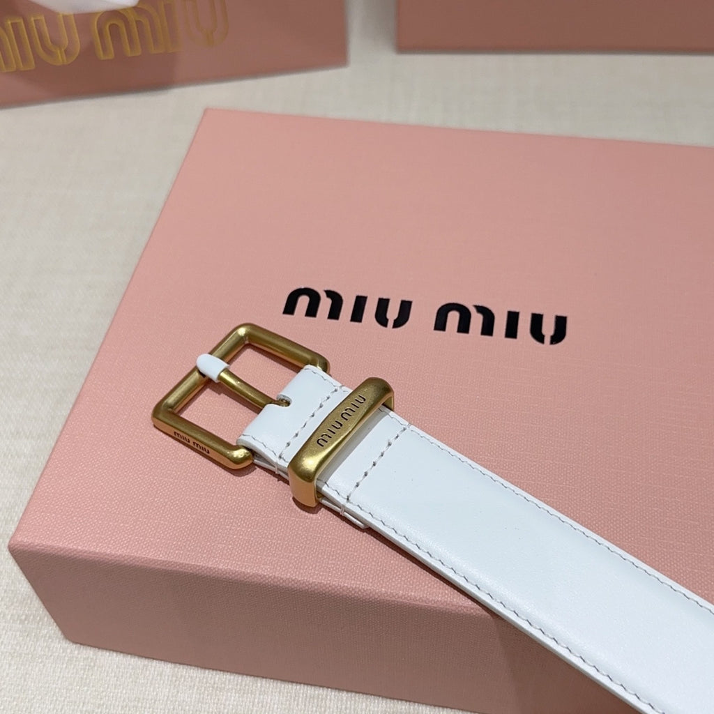 3.0cm Double-Sided Genuine Leather Belt