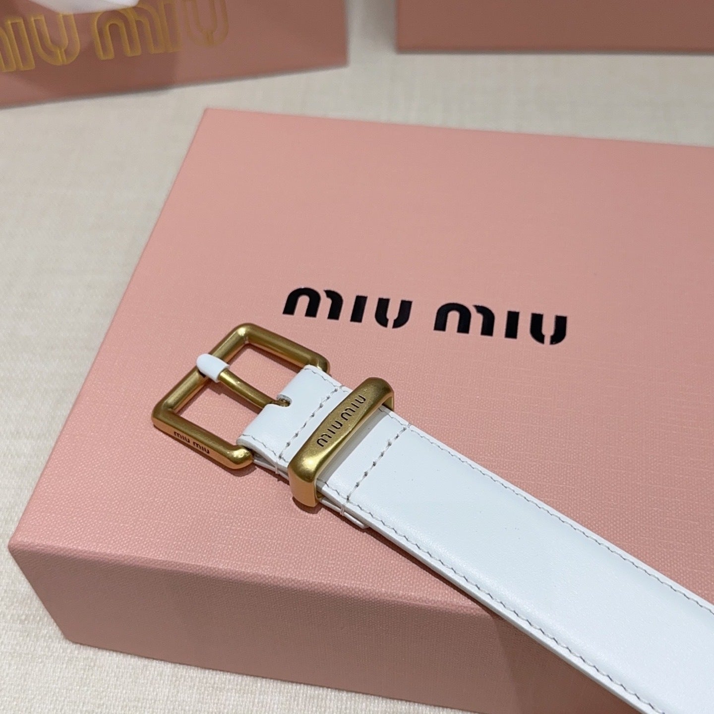 3.0cm Double-Sided Genuine Leather Belt