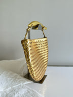 Winter New Arrival | Sardine Metal Handle Clutch