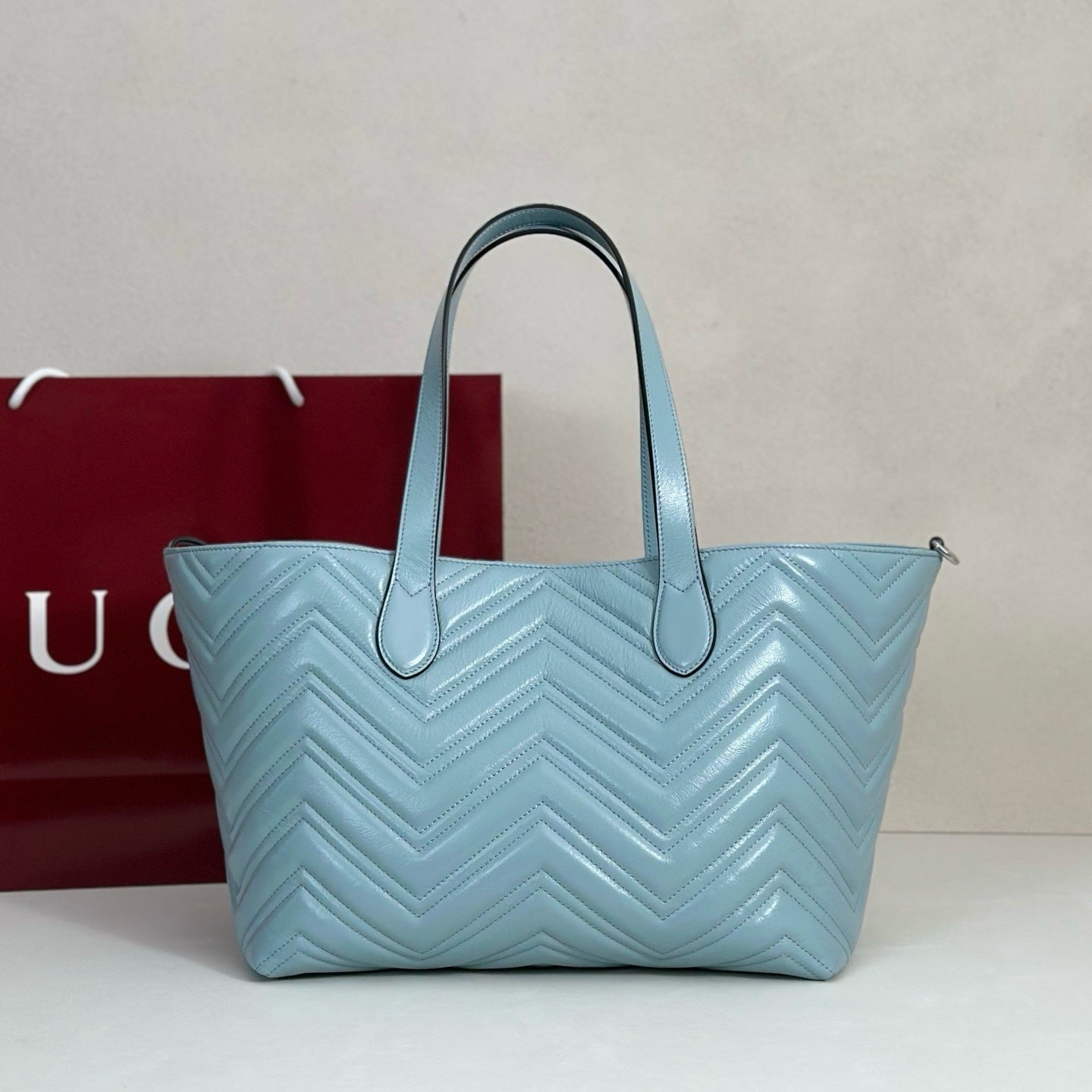 Quilted Leather Tote & Crossbody Bag – (Premium Quality )