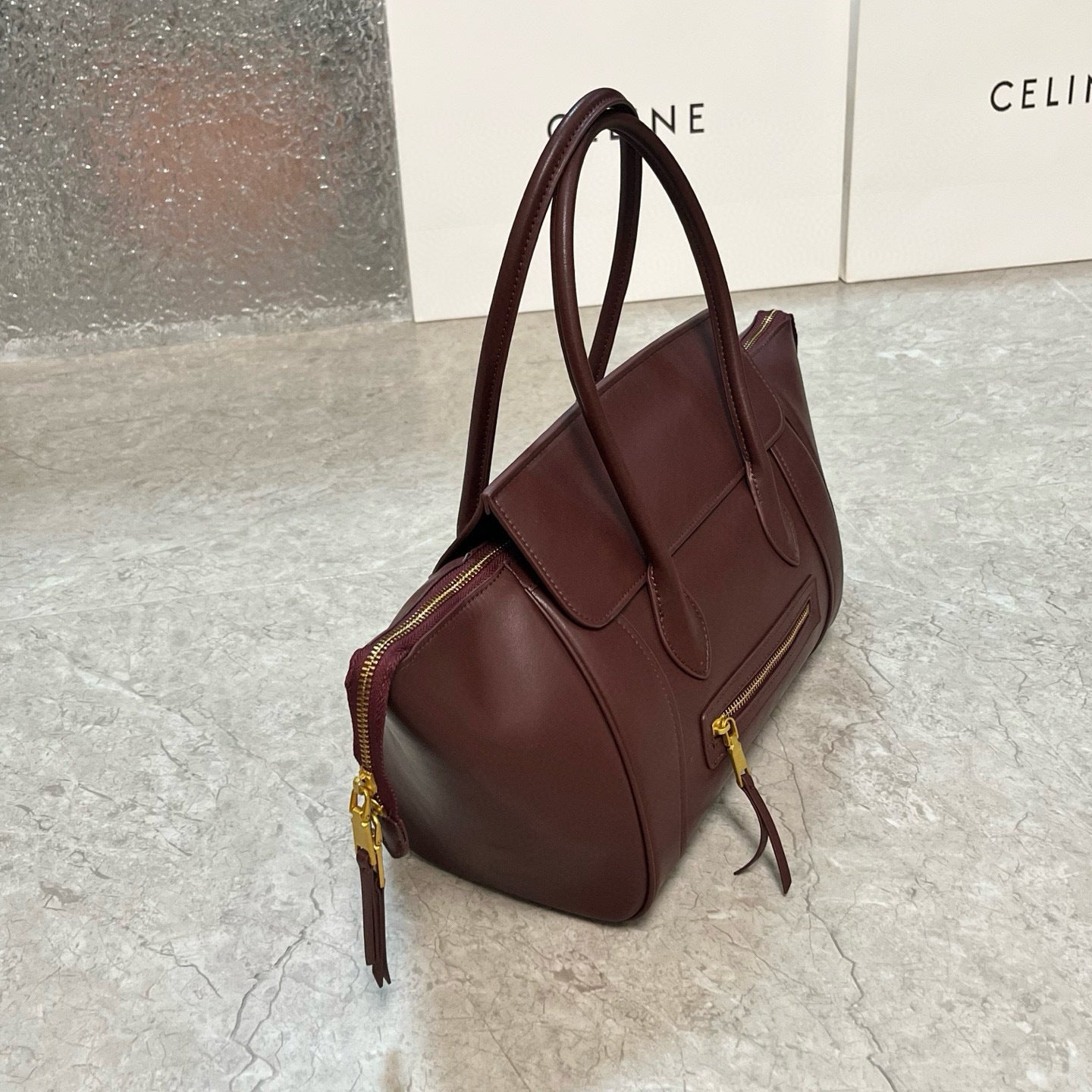 Calfskin & Suede “Smile” Tote Bag – Spring 2026 Edition