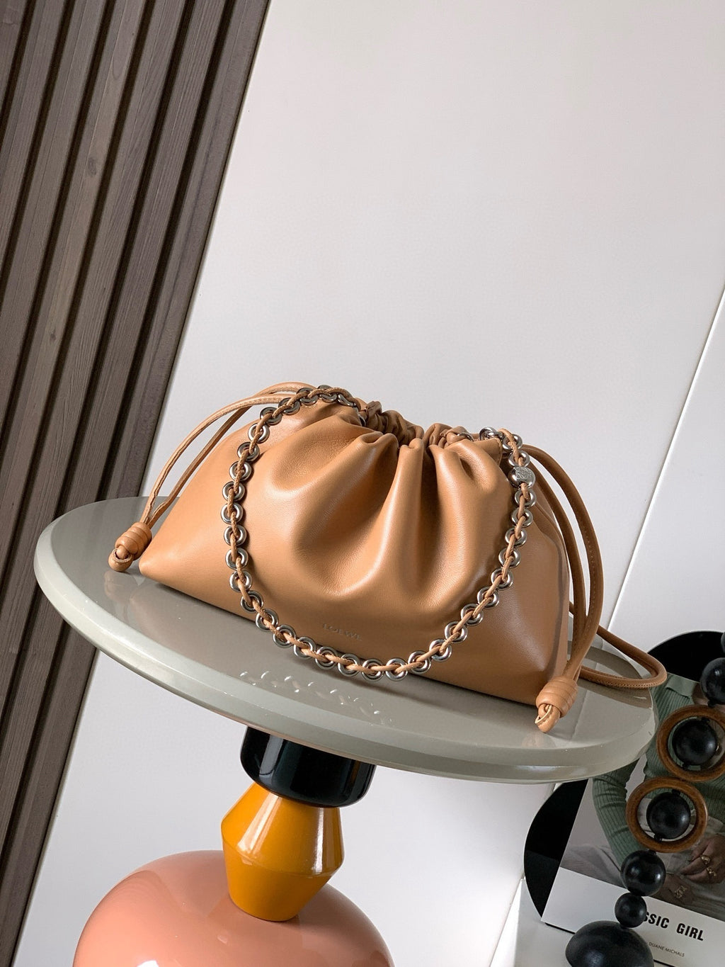 Nappa Leather Flamenco Style Purse - Premium Quality