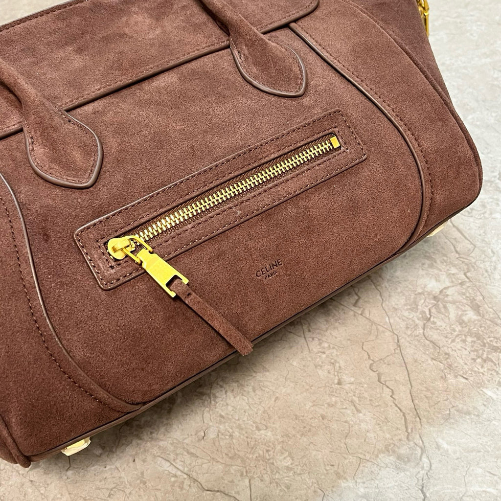 Structured Calfskin Tote Bag – Mini Size