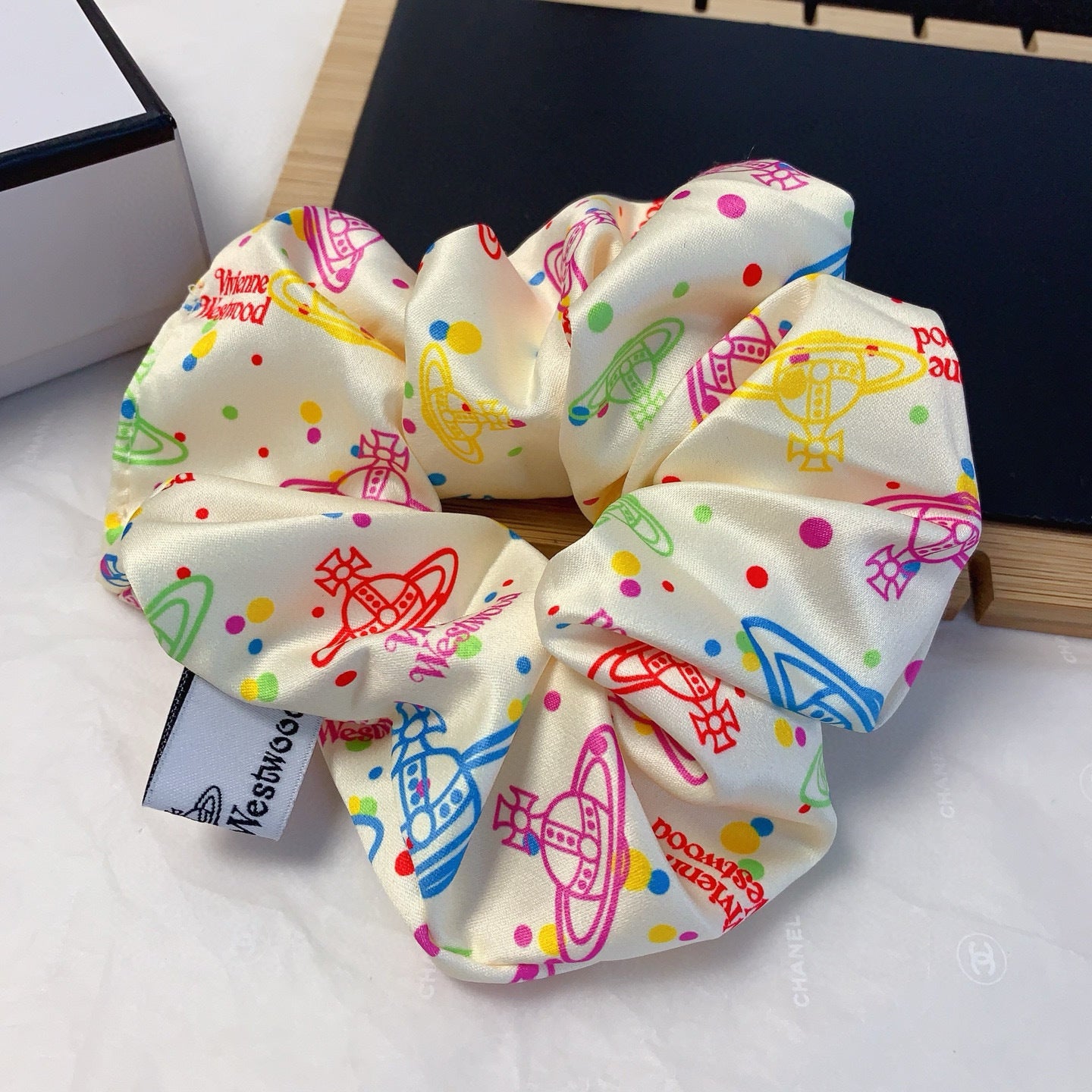 Planet-Themed Hair Tie — Stylish & Versatile