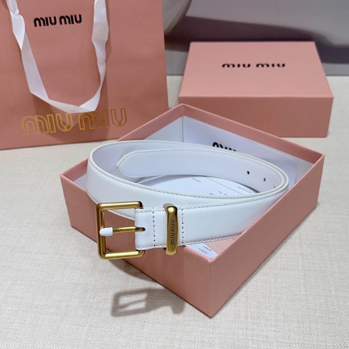 3.0cm Double-Sided Genuine Leather Belt