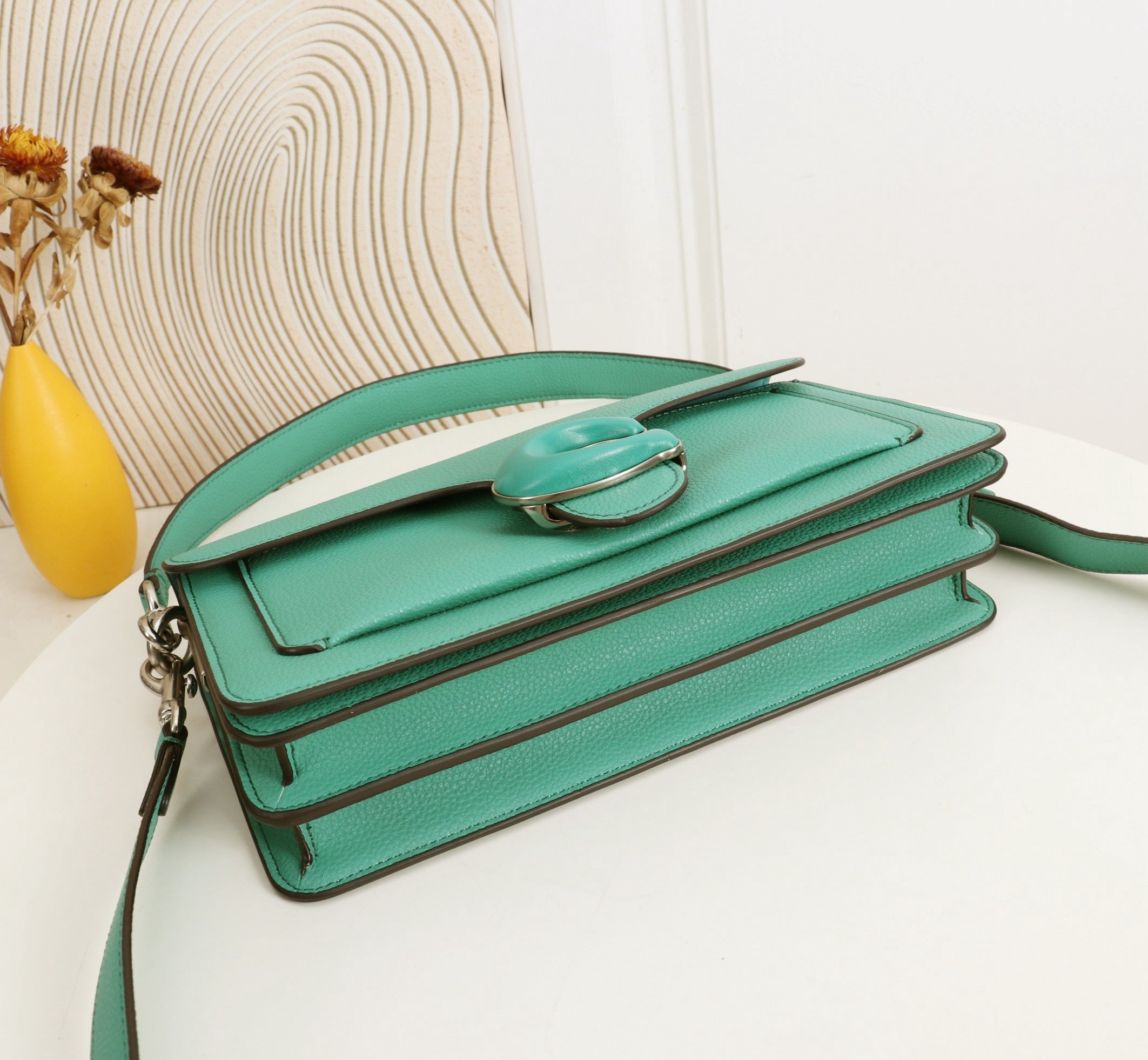 Double Flap Shoulder Bag