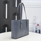 Vintage Tote Bag | Double Zip Design & Adjustable Handles