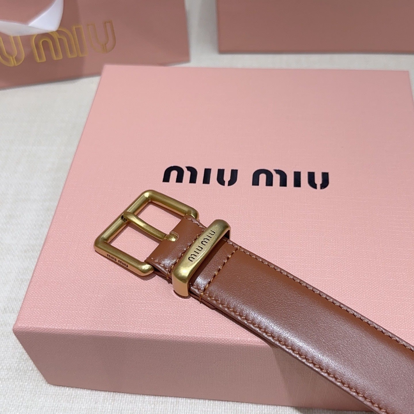 3.0cm Double-Sided Genuine Leather Belt