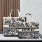 D Book Tote ( Apricot Coconut Grove )