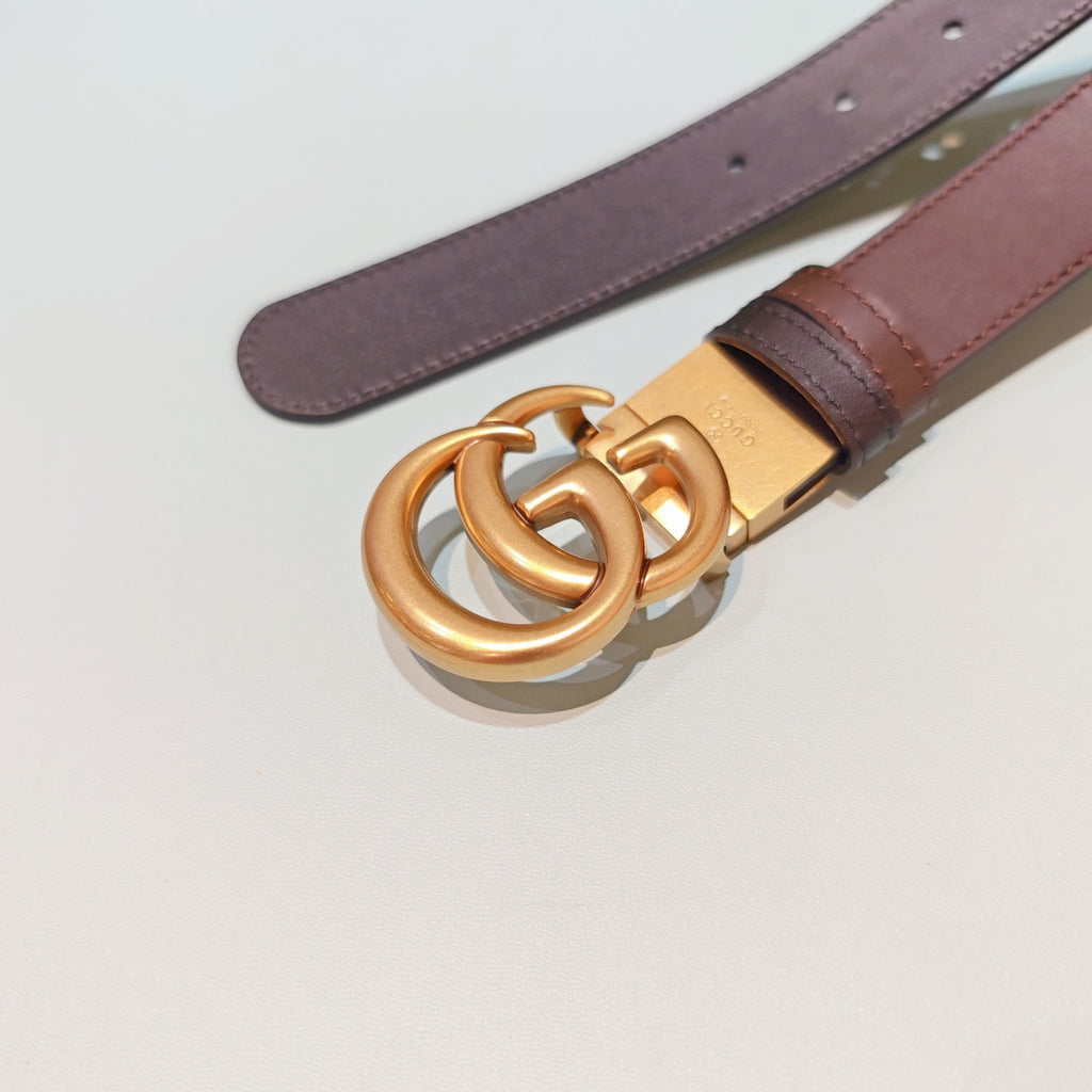 3.0cm Double-Sided Leather Belt