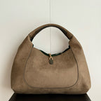Maxi Suede Shoulder Bag : Large