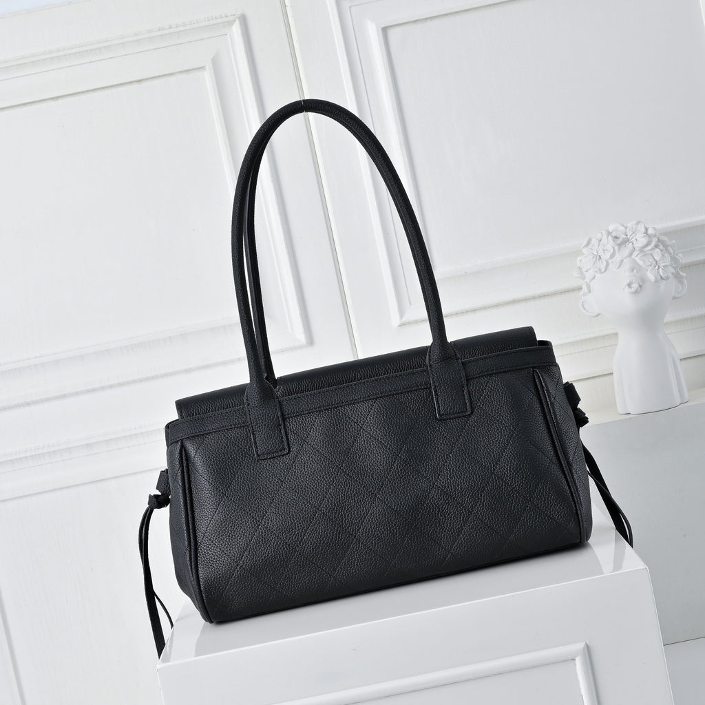 Tote Bag – Togo Leather Luxury Handbag