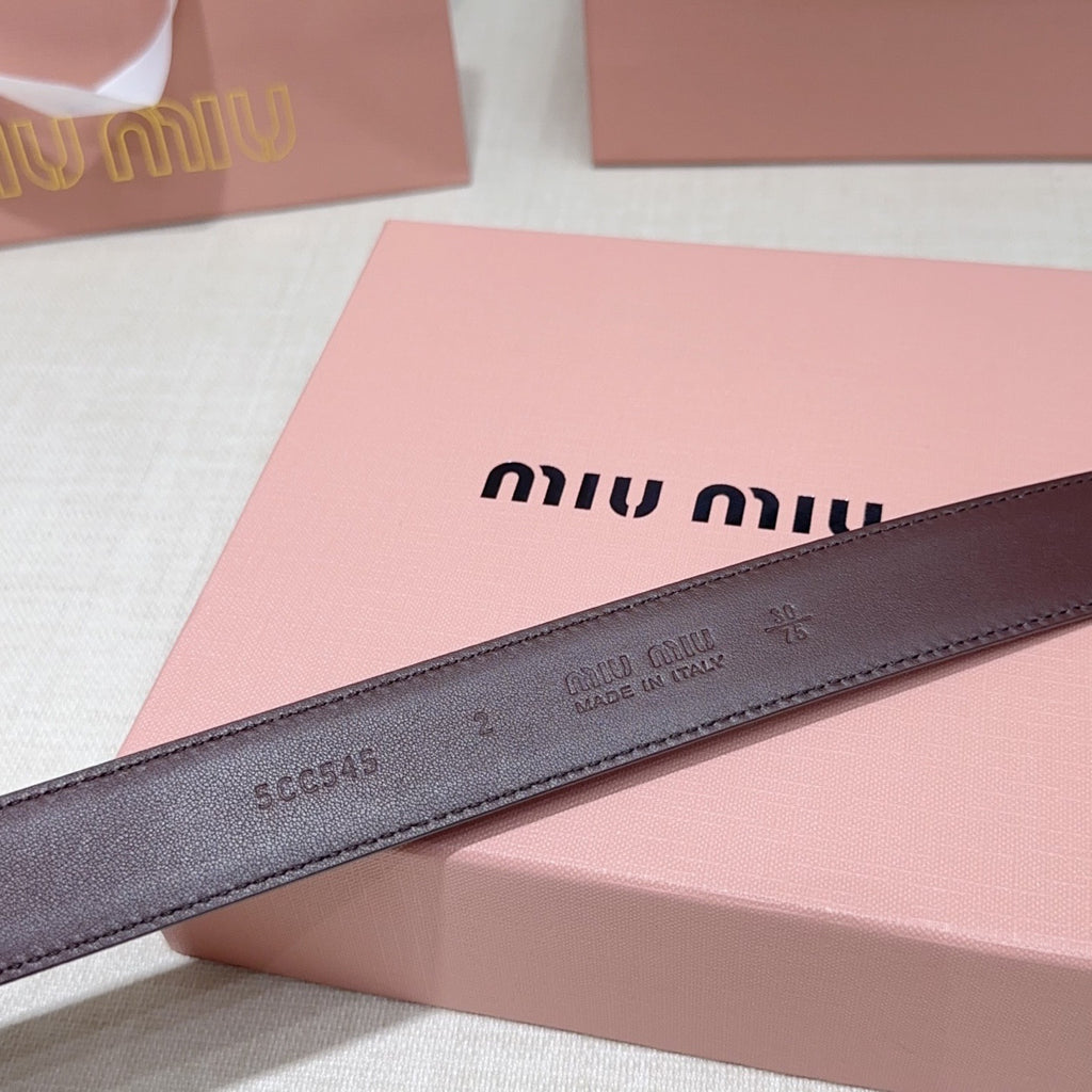 3.0cm Double-Sided Genuine Leather Belt