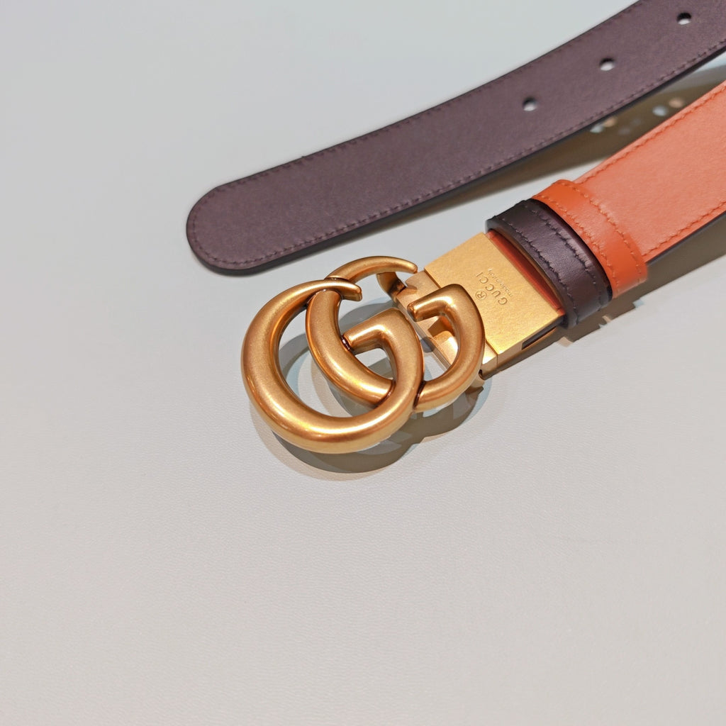 3.0cm Double-Sided Leather Belt