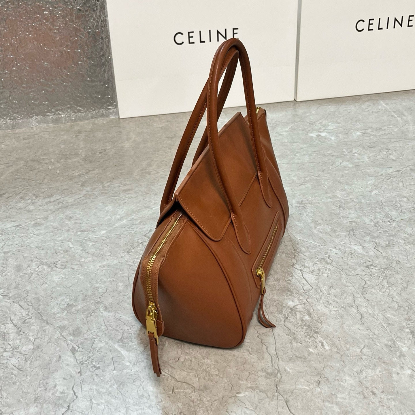 Calfskin & Suede “Smile” Tote Bag – Spring 2026 Edition