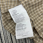 Knitted Plaid Shirt & Skirt Set – Early Spring Collection
